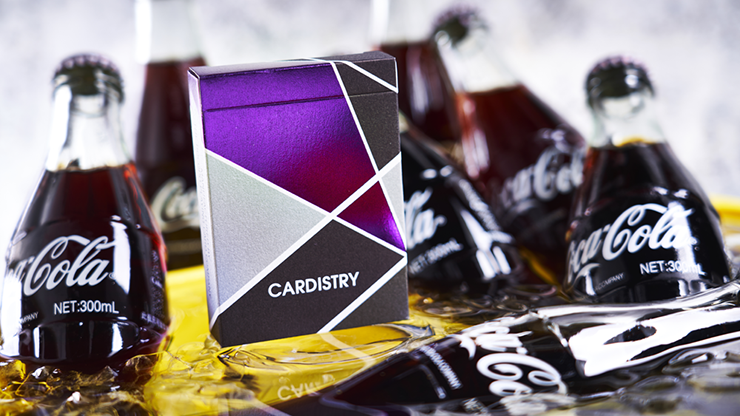 PlayingCardDecks.com-Purple Cardistry Playing Cards MPC