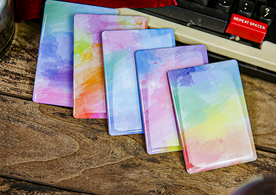 PlayingCardDecks.com-Rainbow Jelly Cardistry Trainers