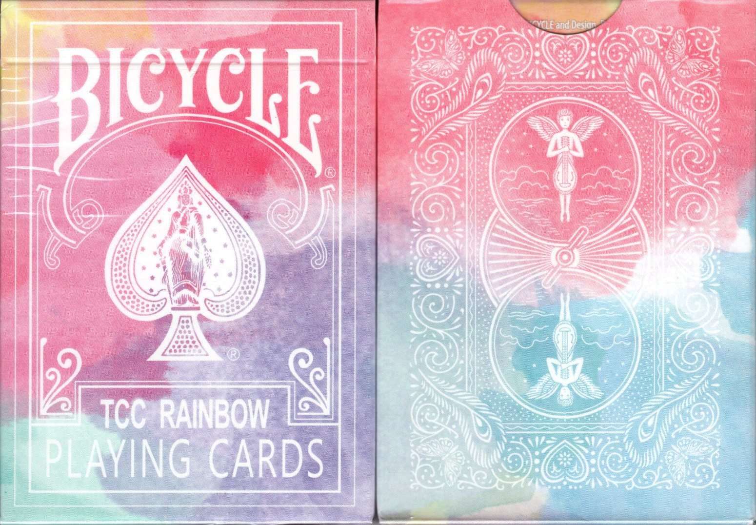 PlayingCardDecks.com-Rainbow TCC v2 Bicycle Playing Cards