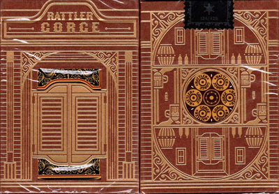 PlayingCardDecks.com-Rattler Gorge Desert Dust Gilded Playing Cards Cartamundi