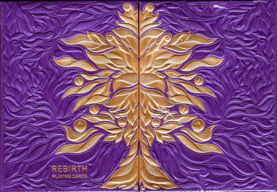 PlayingCardDecks.com-Rebirth Purple Playing Cards TWPCC