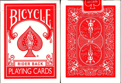 PlayingCardDecks.com-Red Deck v1 Cincinnati Printed Bicycle Playing Cards