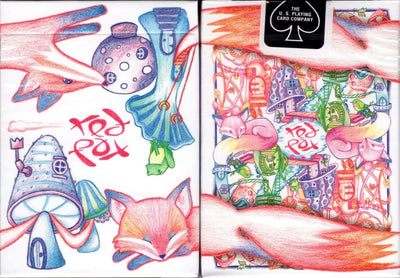 PlayingCardDecks.com-Red Fox v1.0 Marked Playing Cards USPCC