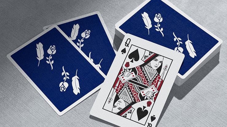 PlayingCardDecks.com-Remedies Royal Blue Playing Cards USPCC