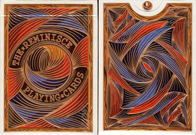 PlayingCardDecks.com-Reminisce Red Playing Cards TWPCC
