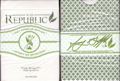 PlayingCardDecks.com-Republic No.3 Lost Angelus Playing Cards Cartamundi