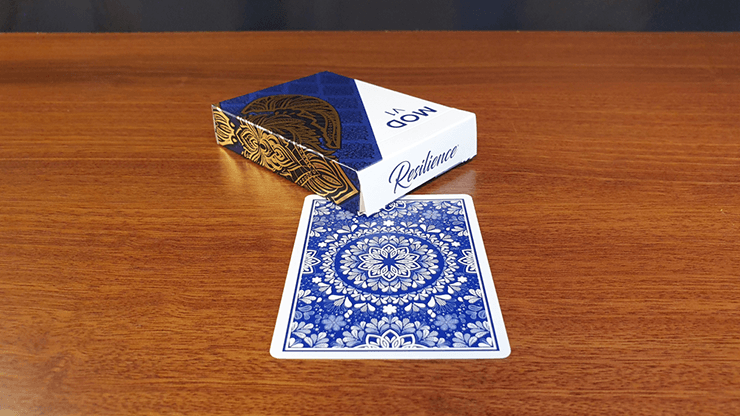 PlayingCardDecks.com-Resilience Blue Marked Playing Cards USPCC