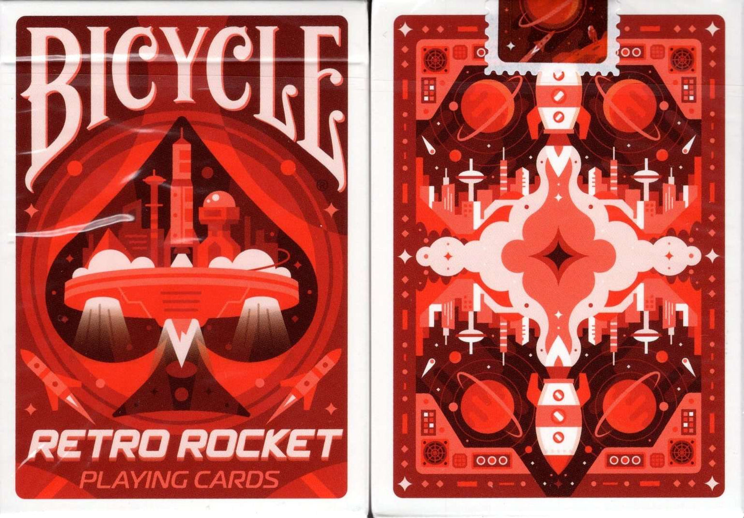 PlayingCardDecks.com-Retro Rocket Bicycle Playing Cards