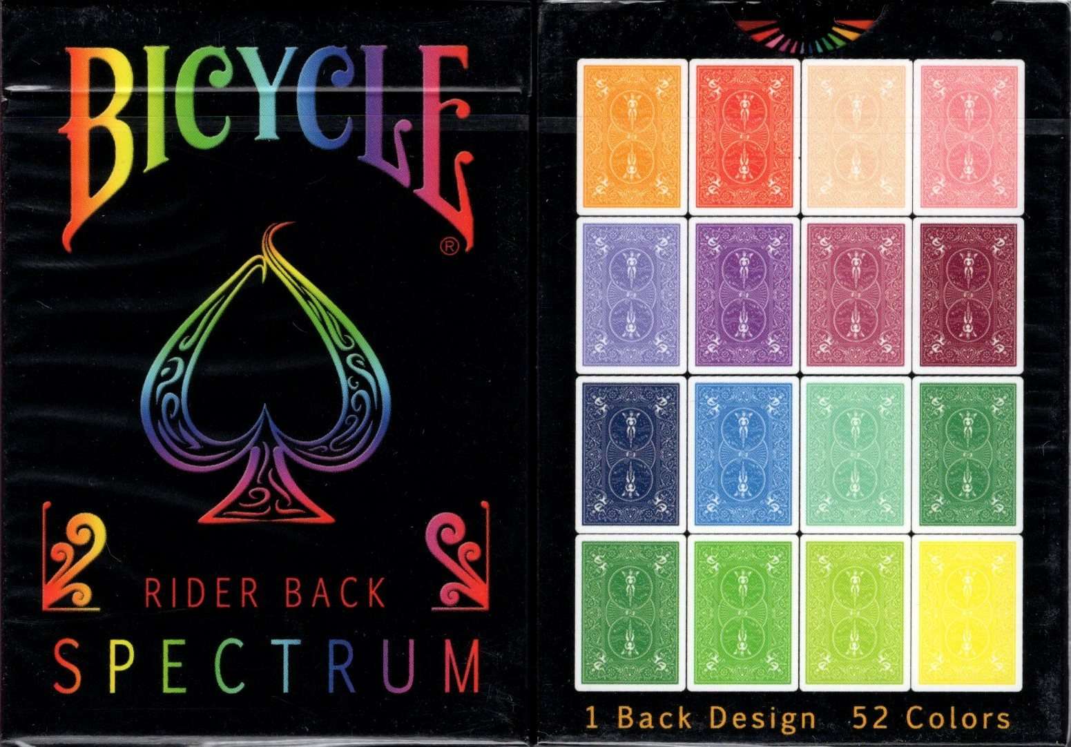 Rider Back Spectrum v2 Bicycle Playing Cards