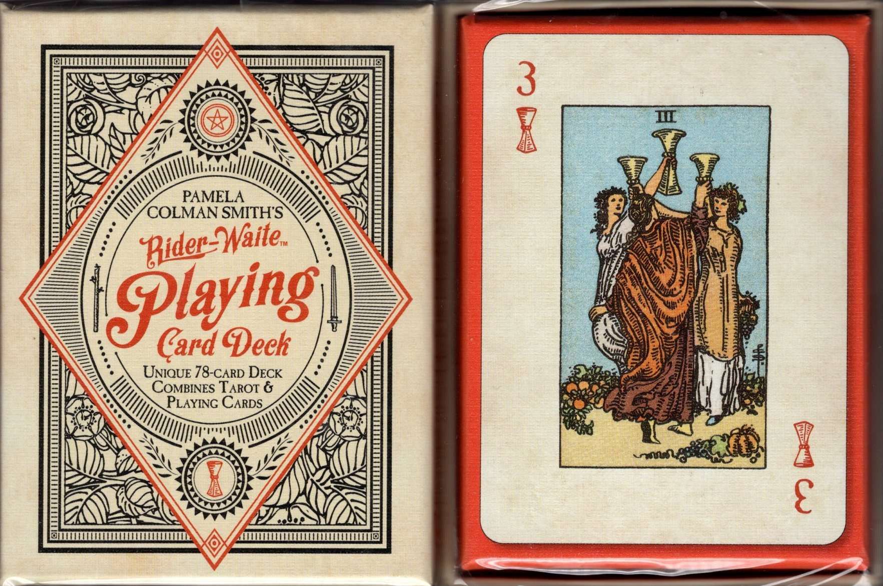 PlayingCardDecks.com-Rider-Waite Playing Card Tarot Deck USGS