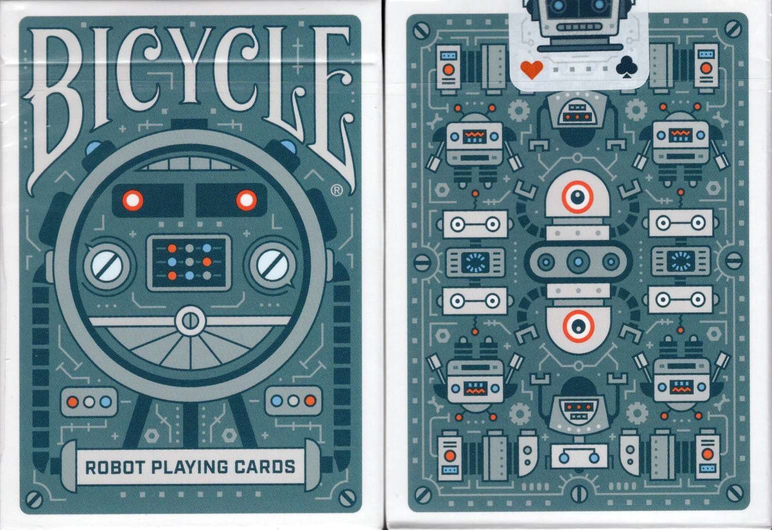 PlayingCardDecks.com-Robot Bicycle Playing Cards