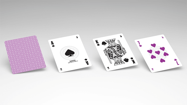 PlayingCardDecks.com-Rogue Amethyst Purple Marked Playing Cards MPC