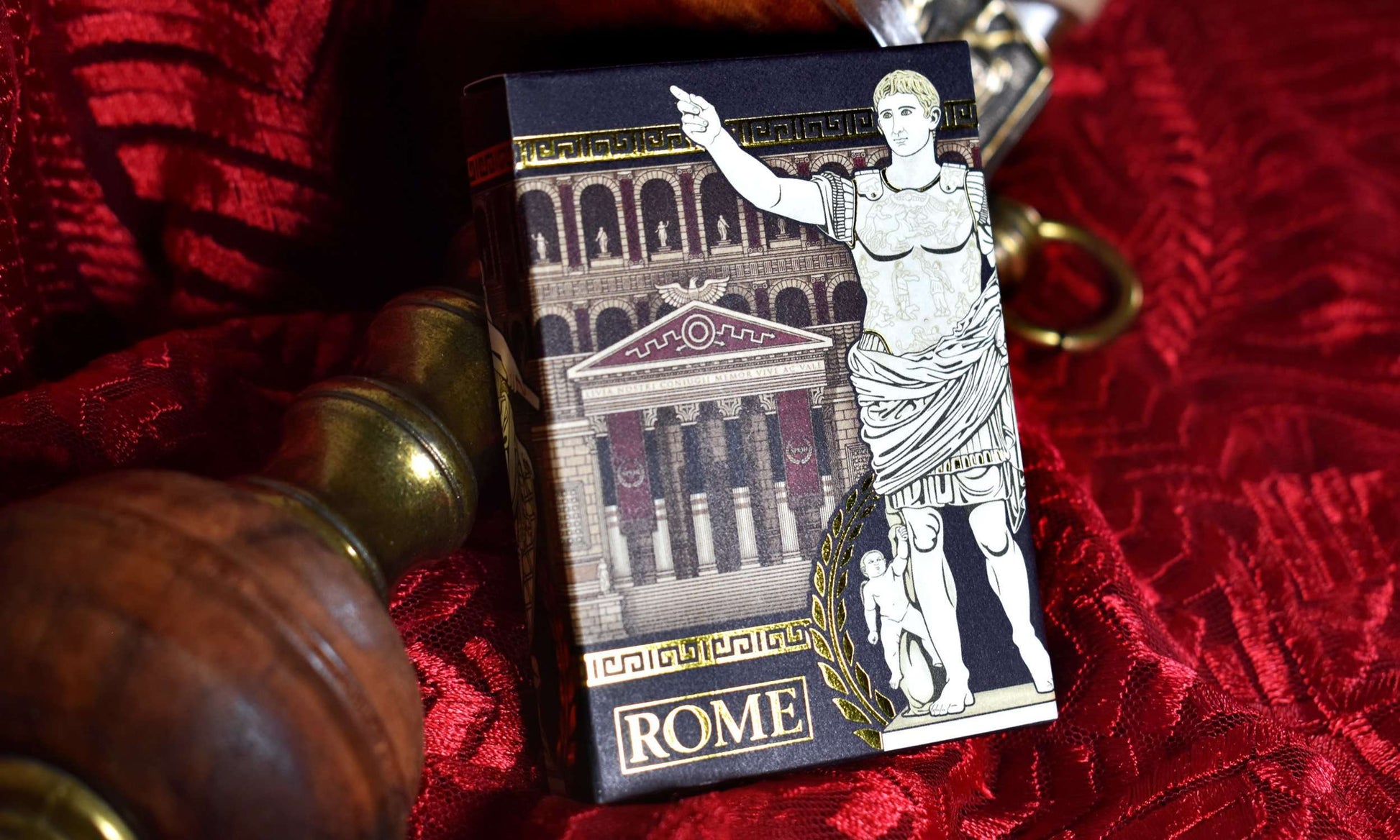 PlayingCardDecks.com-Rome Augustus Playing Cards LPCC