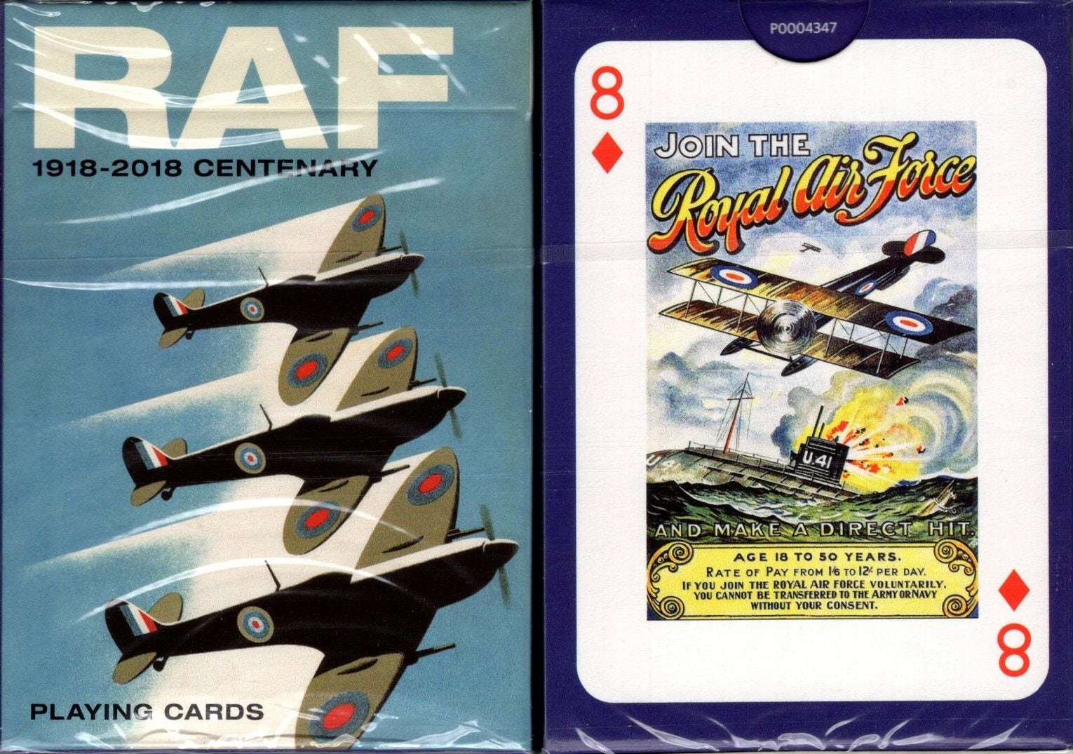 PlayingCardDecks.com-Royal Air Force Playing Cards Piatnik
