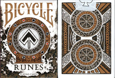 PlayingCardDecks.com-Runes Stripper Bicycle Playing Cards