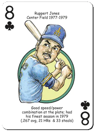 Seattle Baseball Heroes Playing Cards