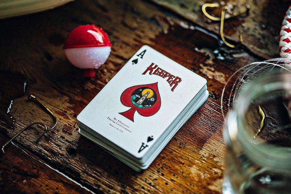 PlayingCardDecks.com-Keeper v2 Red Marked Playing Cards Cartamundi