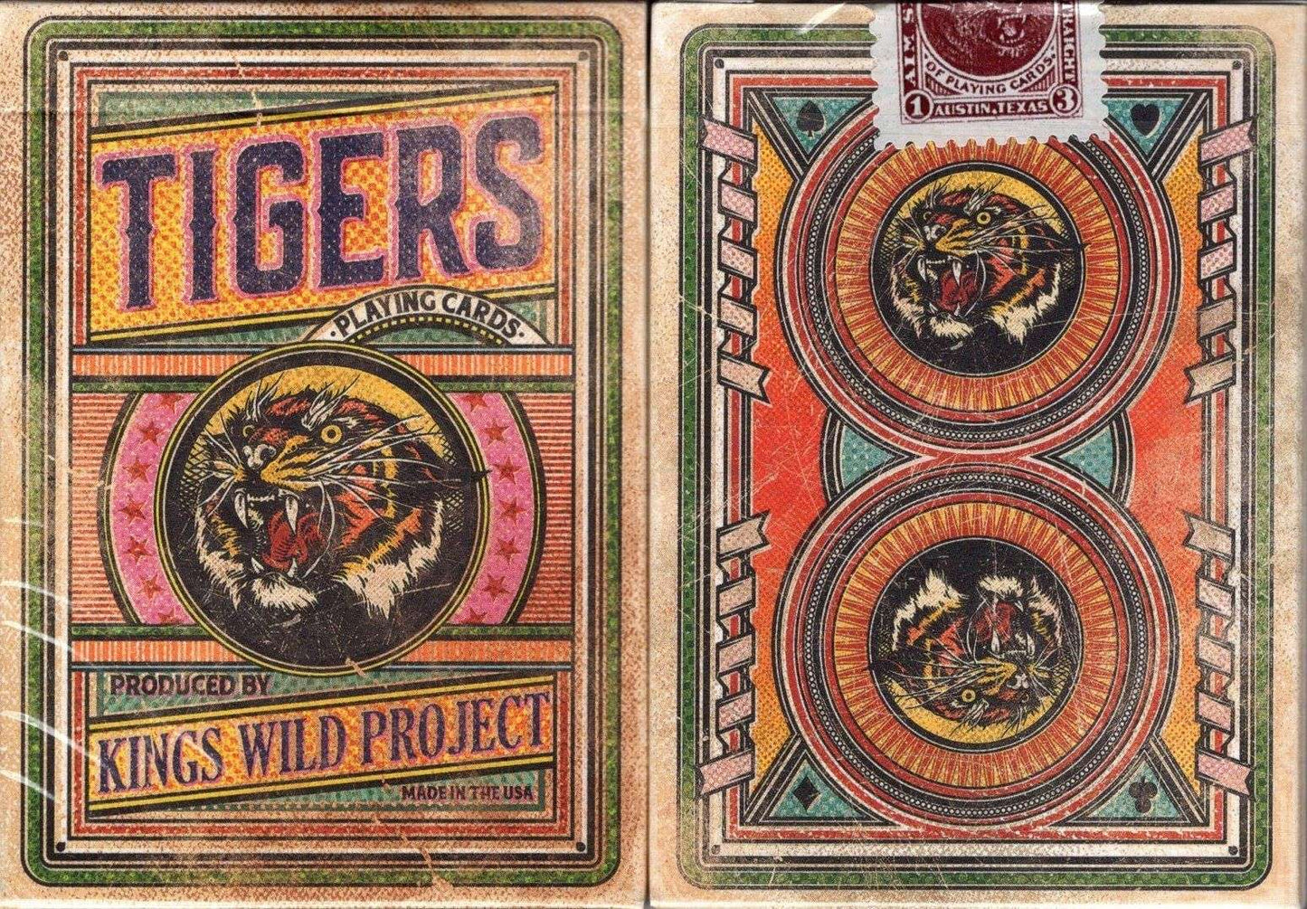 PlayingCardDecks.com-Tigers Kings Wild Project Playing Cards USPCC