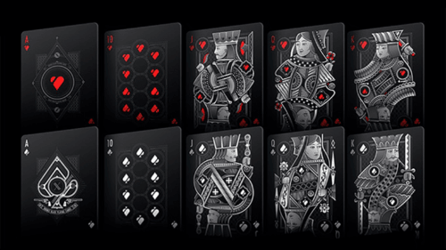 PlayingCardDecks.com-Double Black Classic Bicycle Playing Cards