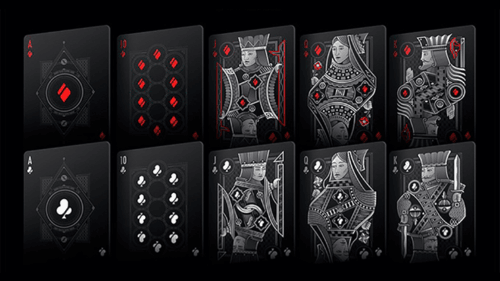 PlayingCardDecks.com-Double Black Classic Bicycle Playing Cards