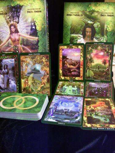 PlayingCardDecks.com-The Fairy Ring - 60 Card Oracle Deck & 264 Page Book