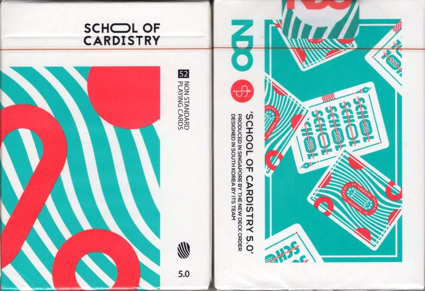 PlayingCardDecks.com-School Of Cardistry v5 Playing Cards