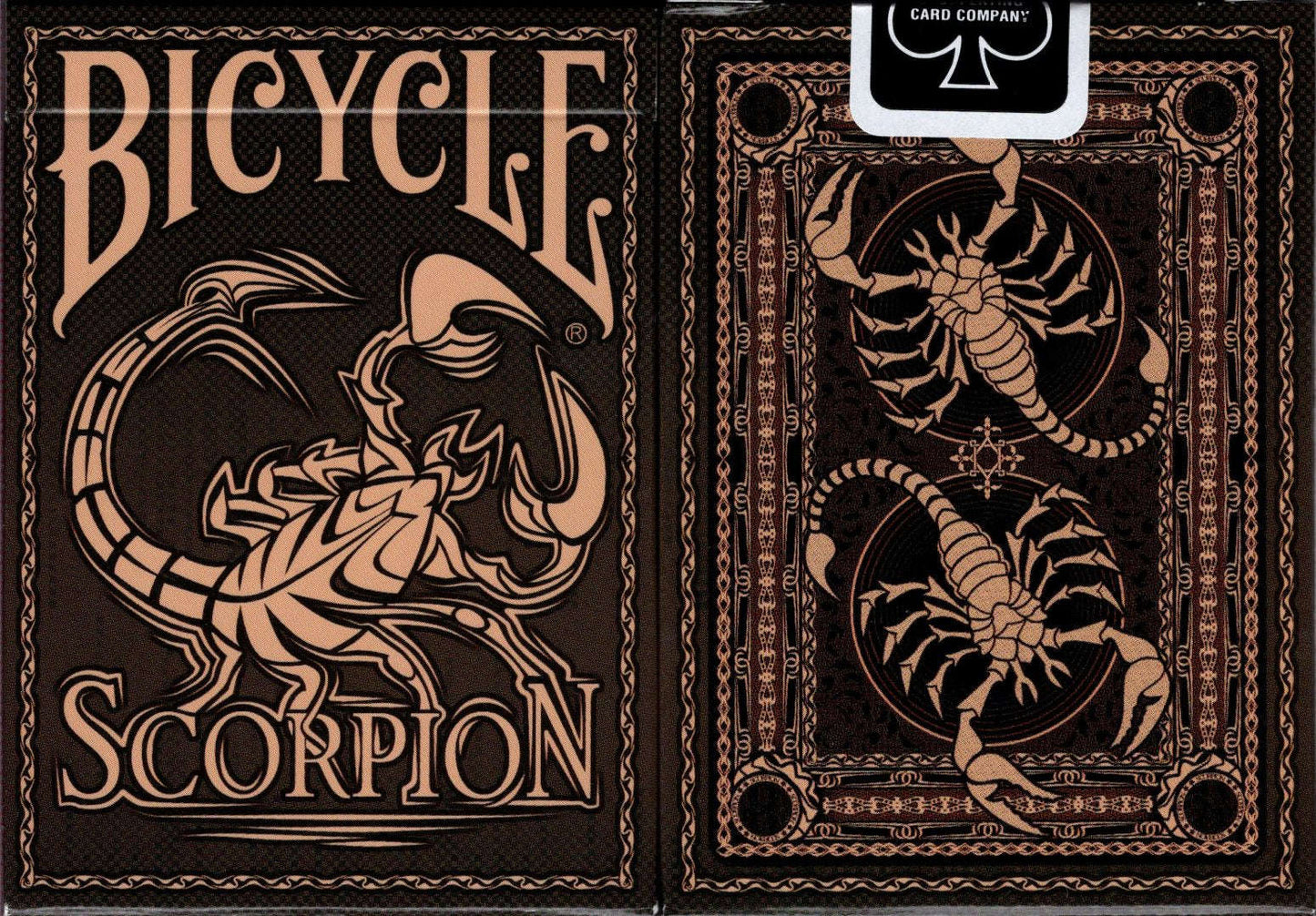 PlayingCardDecks.com-Scorpion Bicycle Playing Cards: Brown