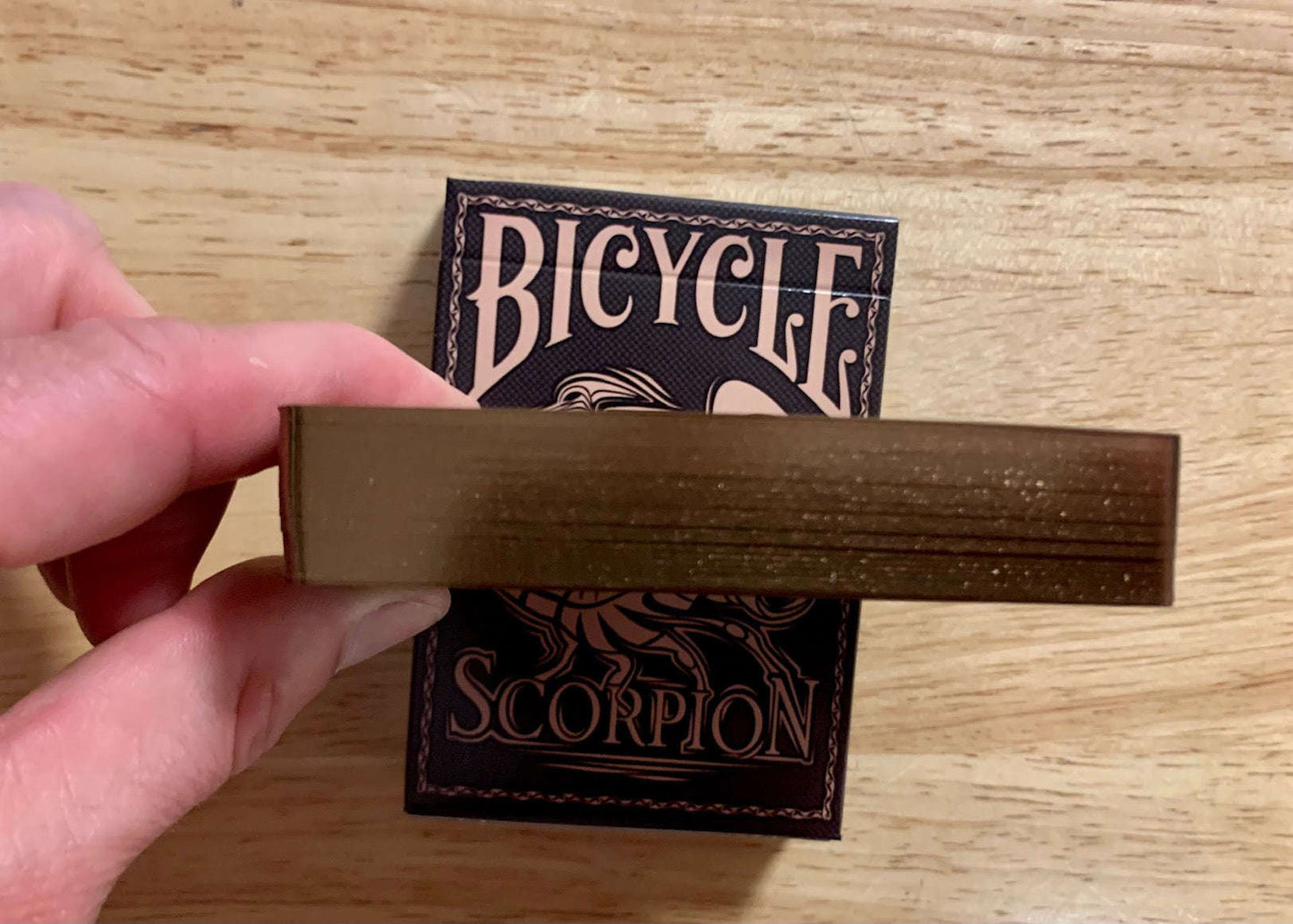 PlayingCardDecks.com-Scorpion Gilded Bicycle Playing Cards