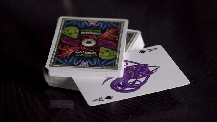 PlayingCardDecks.com-Screams at Midnight Marked Playing Cards USPCC