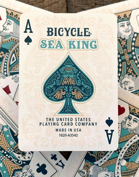 Sea King Bicycle Playing Cards – PlayingCardDecks.com