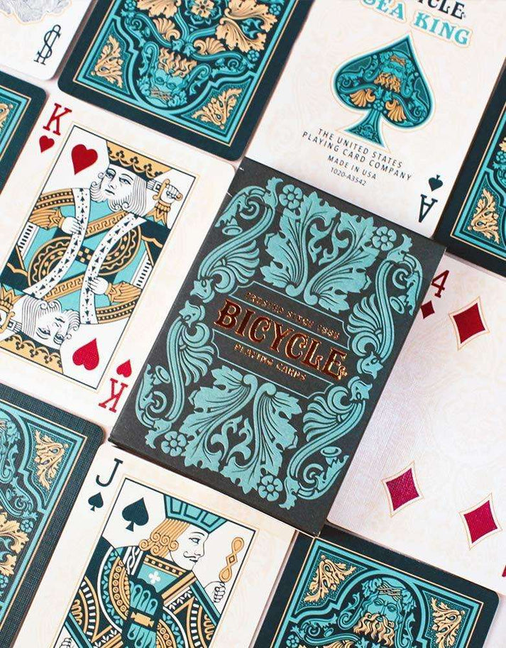 Sea King Bicycle Playing Cards – PlayingCardDecks.com