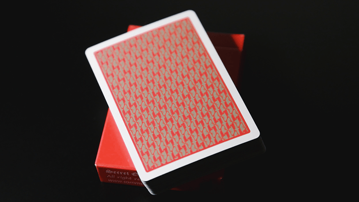 PlayingCardDecks.com-Secrets of Magic Red Gold Marked Playing Cards