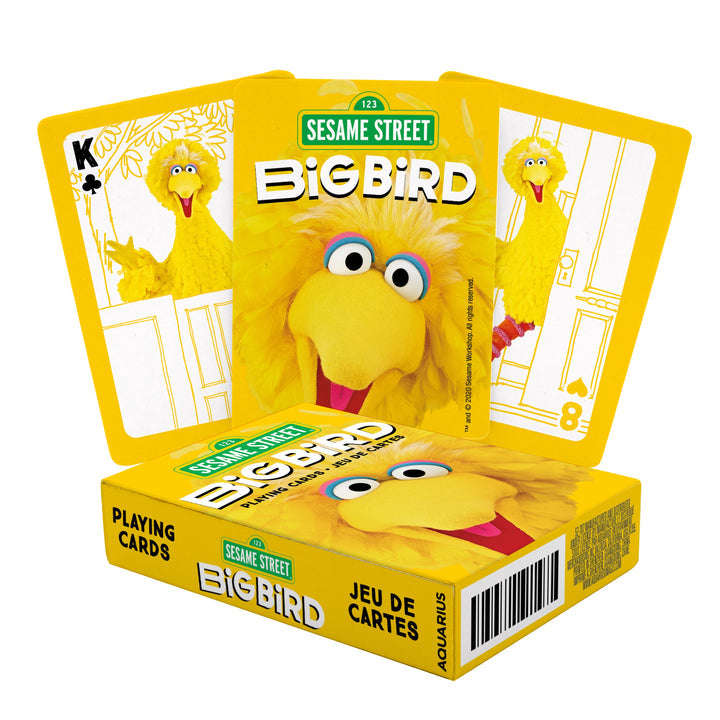 PlayingCardDecks.com-Sesame Street Big Bird Playing Cards Aquarius
