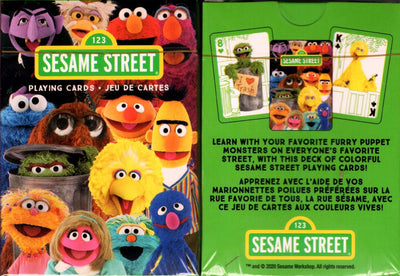 PlayingCardDecks.com-Sesame Street Cast Playing Cards Aquarius
