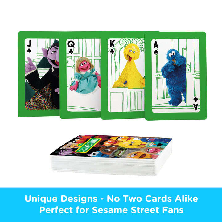 PlayingCardDecks.com-Sesame Street Cast Playing Cards Aquarius