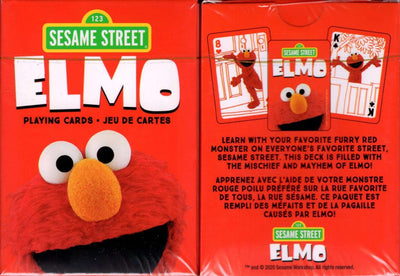 PlayingCardDecks.com-Sesame Street Elmo Playing Cards Aquarius