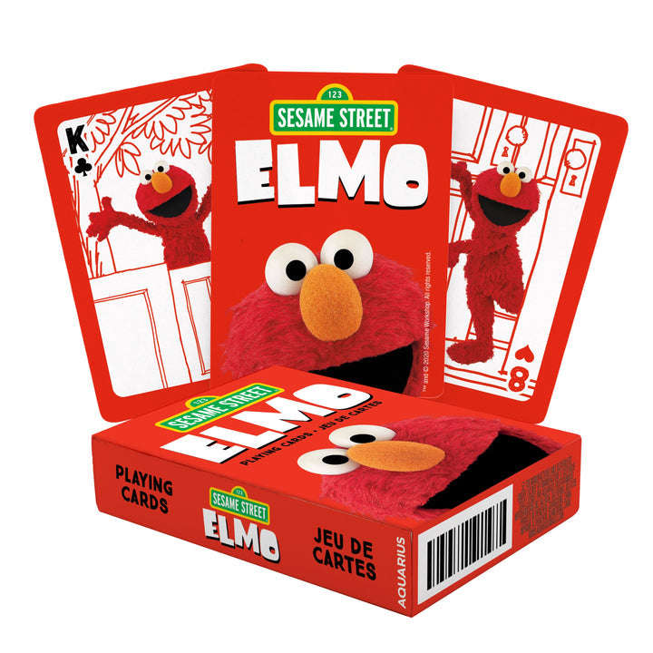 PlayingCardDecks.com-Sesame Street Elmo Playing Cards Aquarius