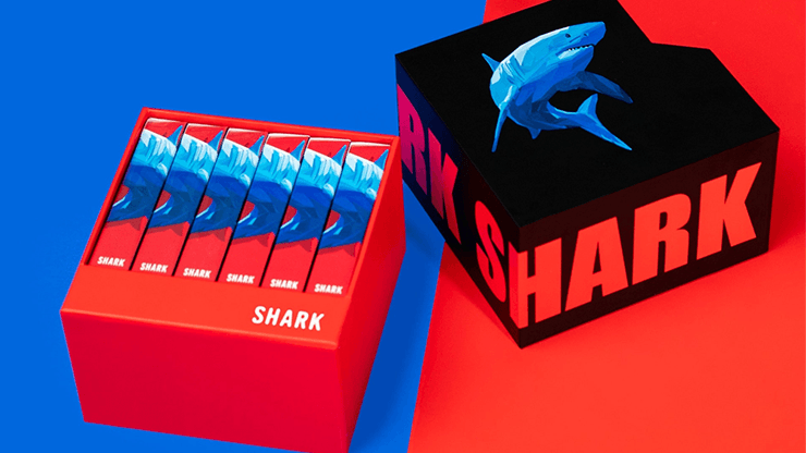 PlayingCardDecks.com-Shark 6 Deck Box