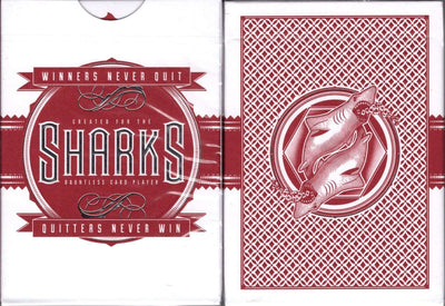 PlayingCardDecks.com-Sharks v2 Playing Cards USPCC