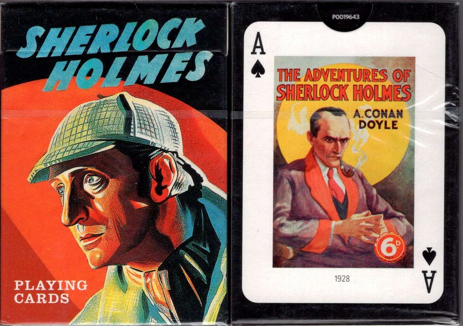 PlayingCardDecks.com-Sherlock Holmes Playing Cards Piatnik