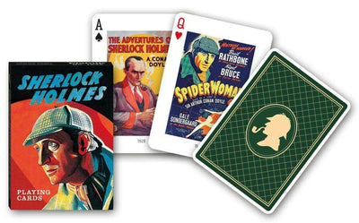 PlayingCardDecks.com-Sherlock Holmes Playing Cards Piatnik