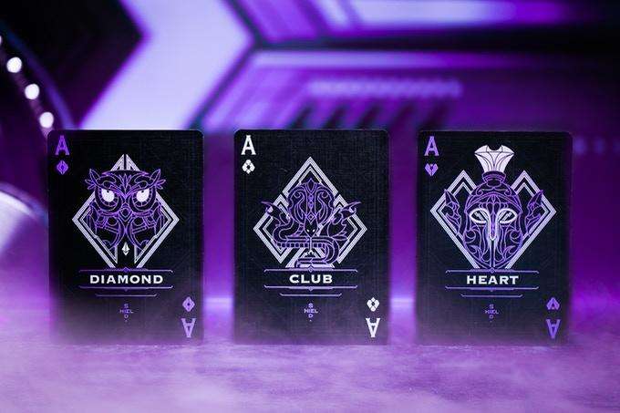 PlayingCardDecks.com-Shield Deluxe 2 Deck Set (Classic & Deluxe) Playing Cards USPCC