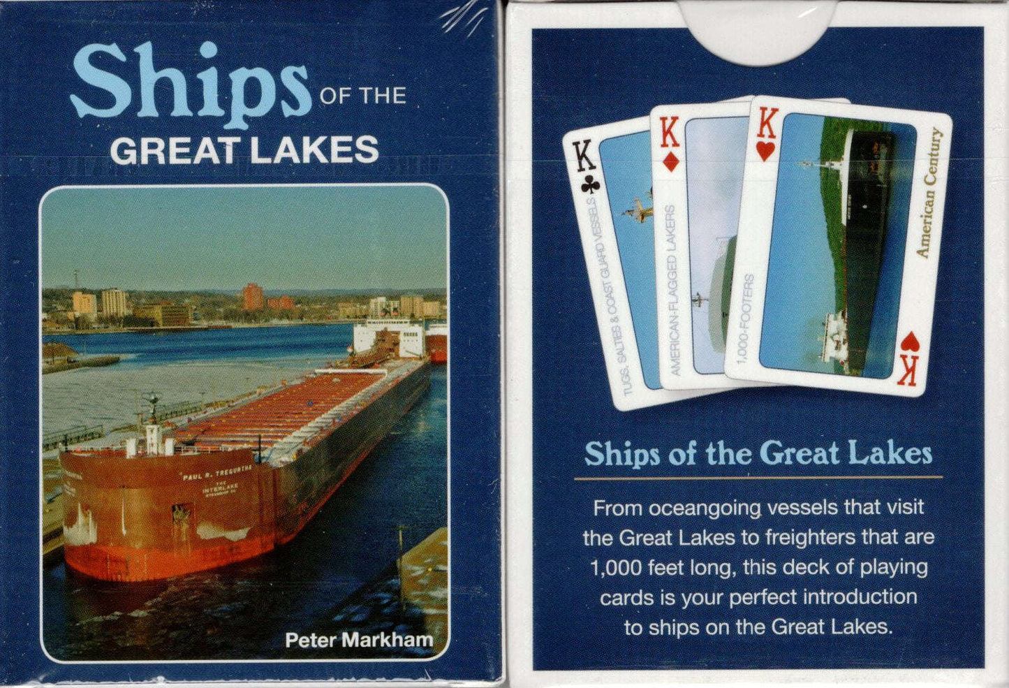 PlayingCardDecks.com-Ships of the Great Lakes Playing Cards