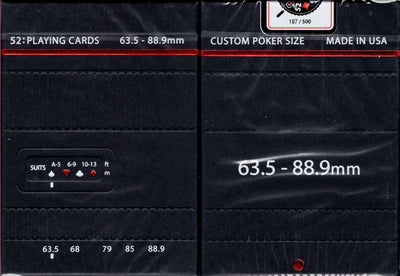 PlayingCardDecks.com-Shooters Collector's Black Playing Cards USPCC