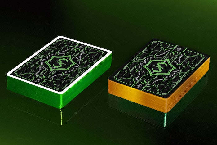 PlayingCardDecks.com-Sickle Gilded Playing Cards 2 Deck Set TPCC