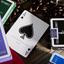 PlayingCardDecks.com-Silver Sackbut Purple Playing Cards USPCC