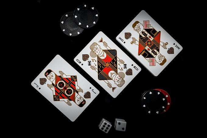 PlayingCardDecks.com-Sin City Gilded Playing Cards USPCC