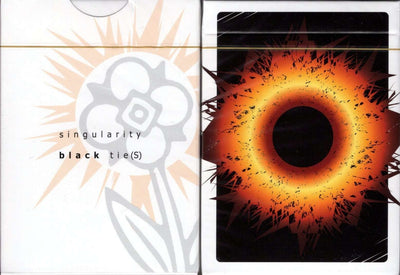PlayingCardDecks.com-Singularity Black Tie(s) Playing Cards USPCC