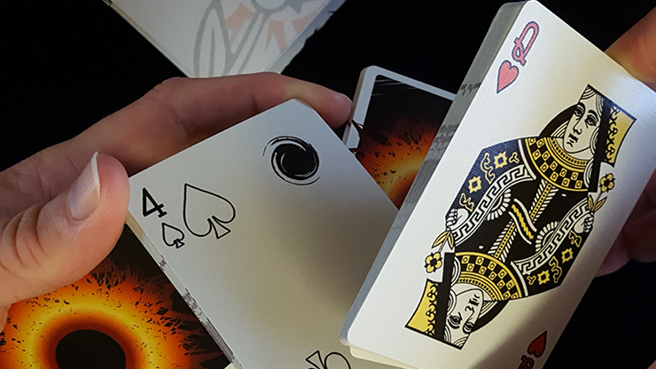 PlayingCardDecks.com-Singularity Black Tie(s) Playing Cards USPCC