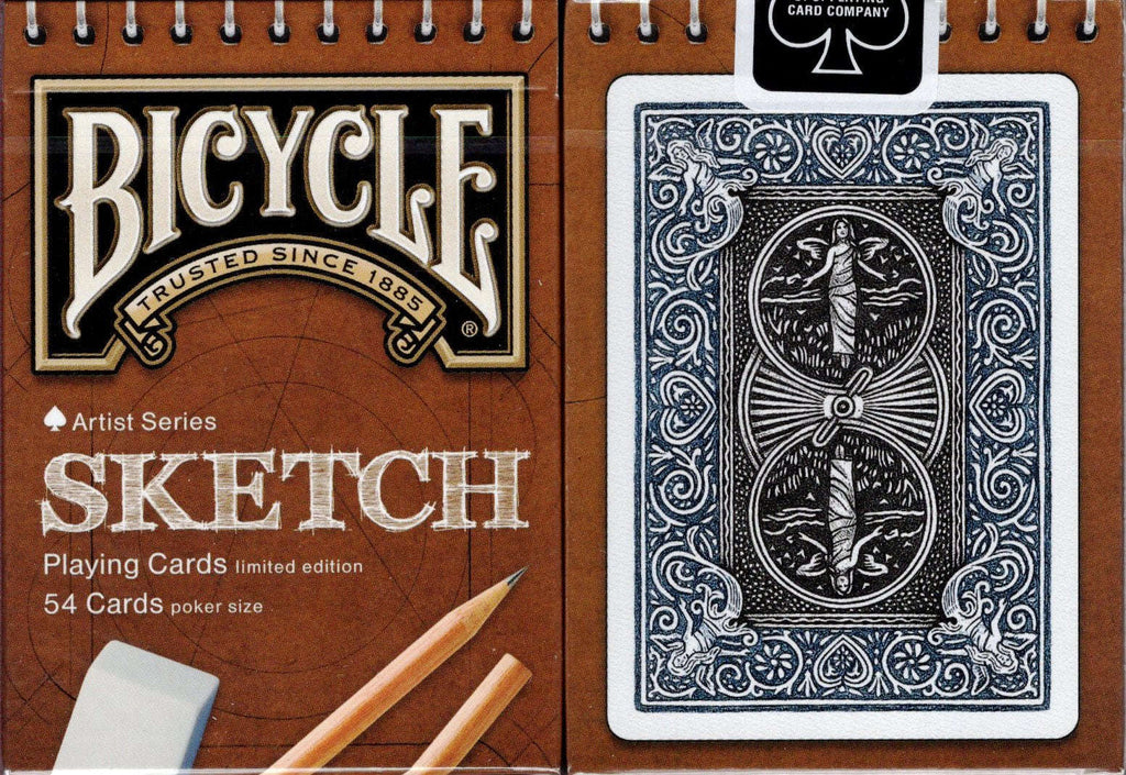 bicycle playing cards limited edition series Sketch Bicycle Playing Cards